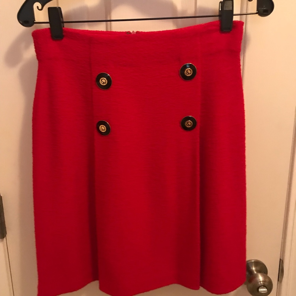 St John by Marie Gray Red skirt